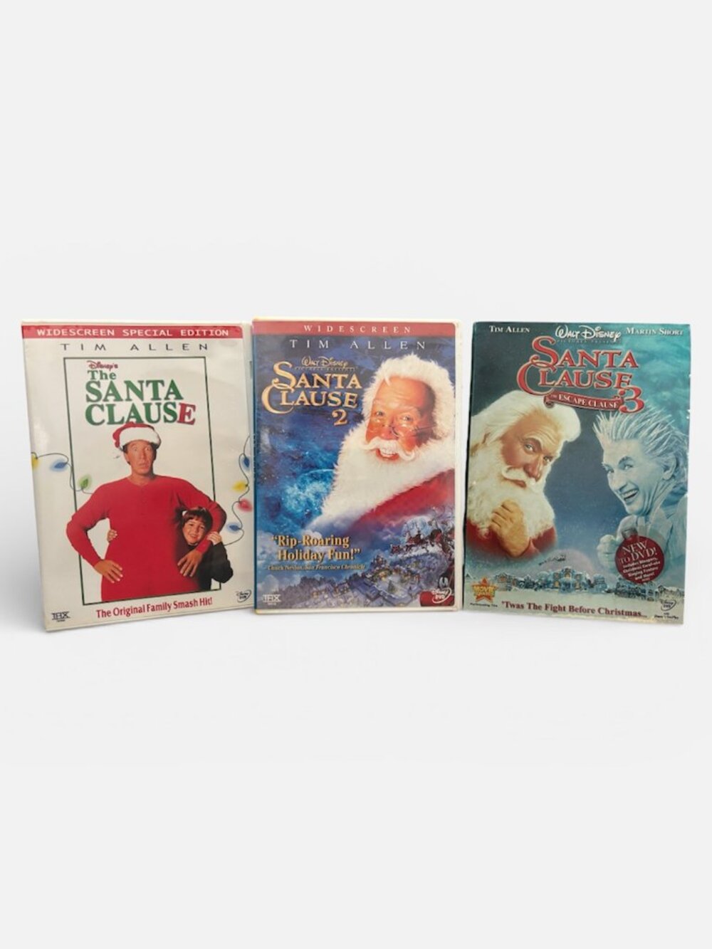 The Santa Clause 3-Movie Collection | 1 2 & 3 | Tim Allen Disney DVD Trilogy